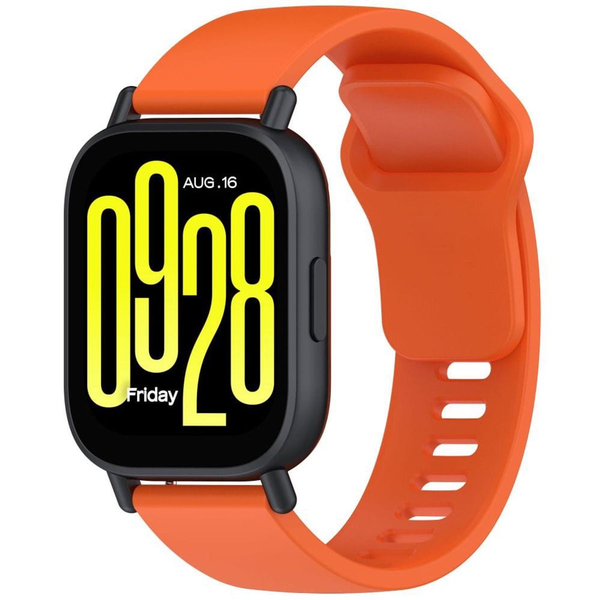 GENERICO - Correa para Xiaomi Watch 5 Active Silicona Naranja