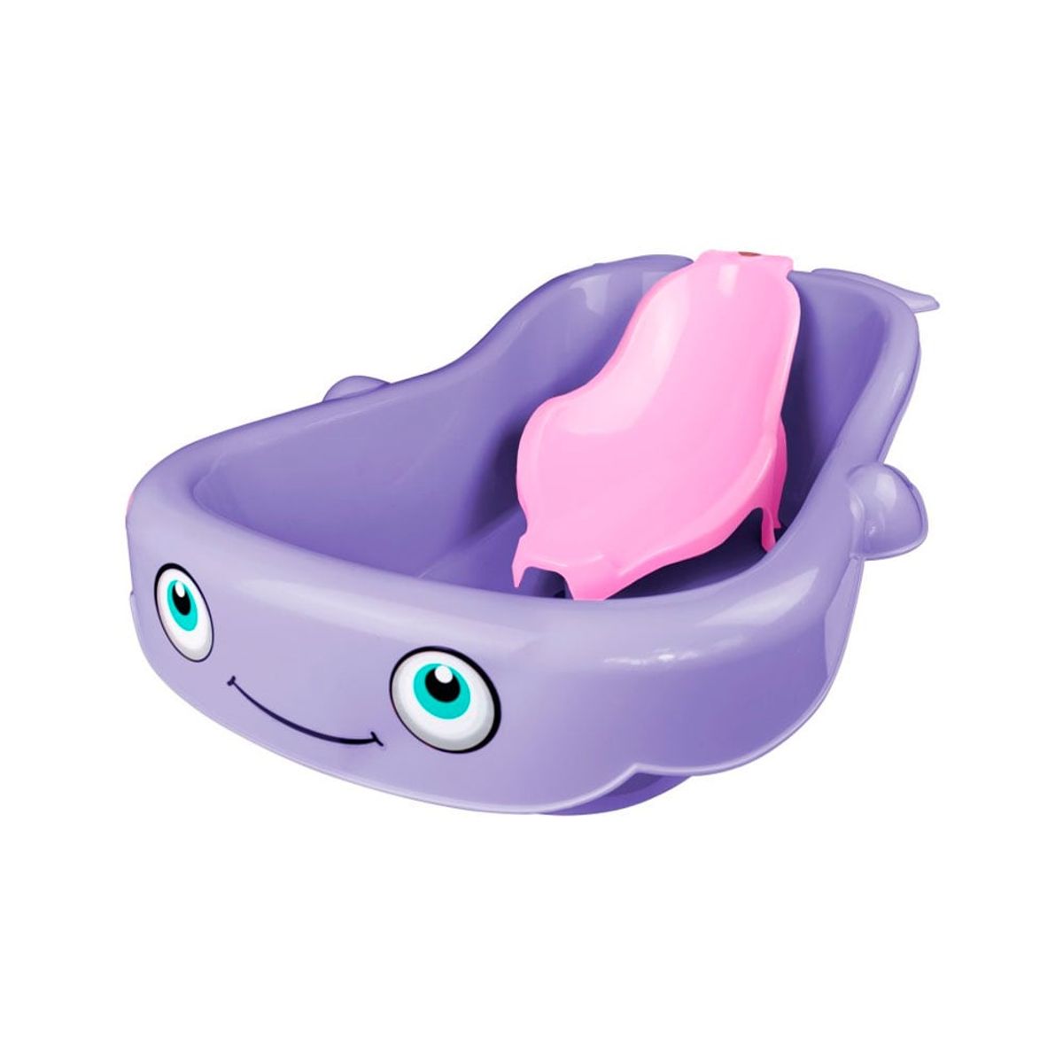 BASA - Bañera Ballenita Feliz Basa Lila 8550+asiento