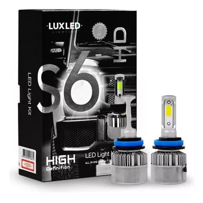 GENERICO - Kit Focos Led S6 Hd Auto Moto Tecnología Alemana H4
