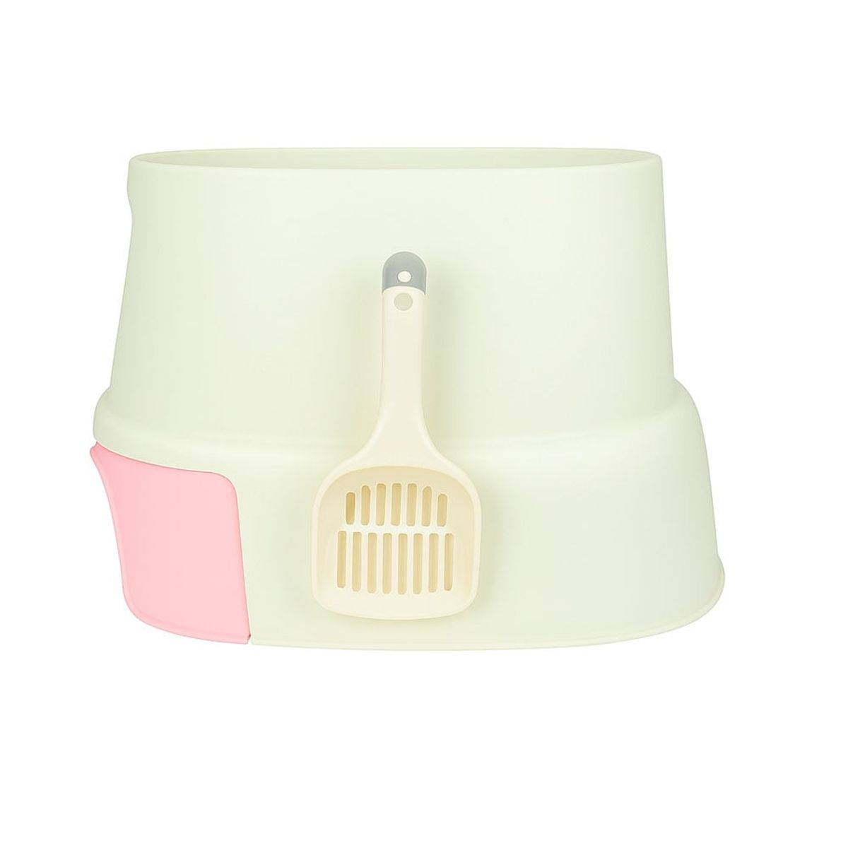 BASA - Baño de Gato Basa Rocket Rosa + Rastrillo -10307