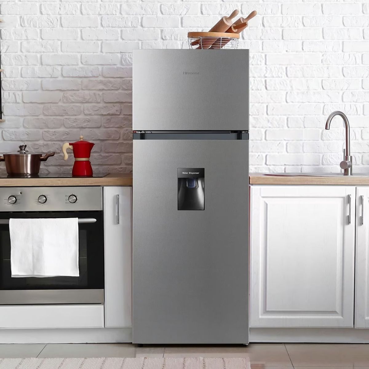 HISENSE - REFRIGERADORA TOP MOUNT 205L BCD-205