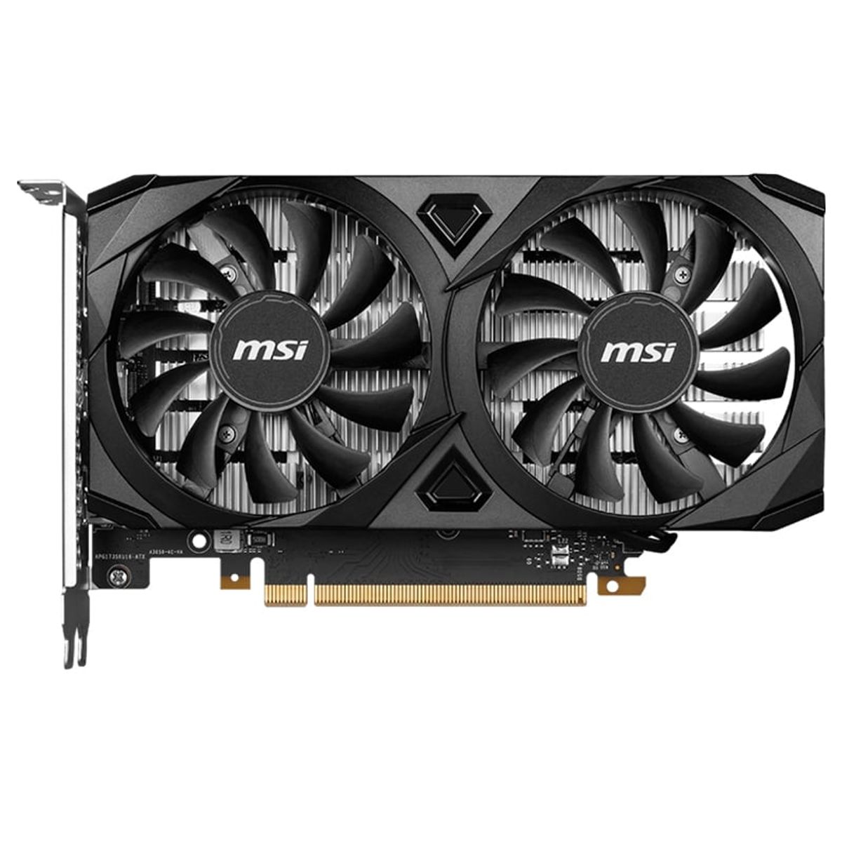 MSI - Tarjeta de video MSI GeForce RTX 3050 VENTUS 2X 6G OC 6GB GDDR6 PCI-Express Gen 4 0