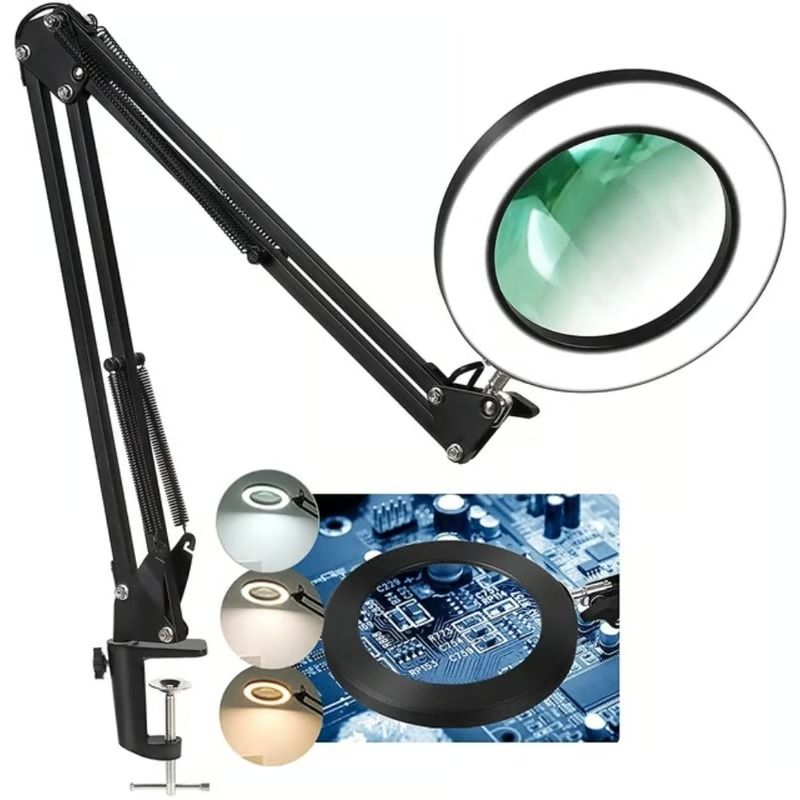 OEM - Lampara Led Con Brazo Tipo Lupa Mt-332 De Escritorio