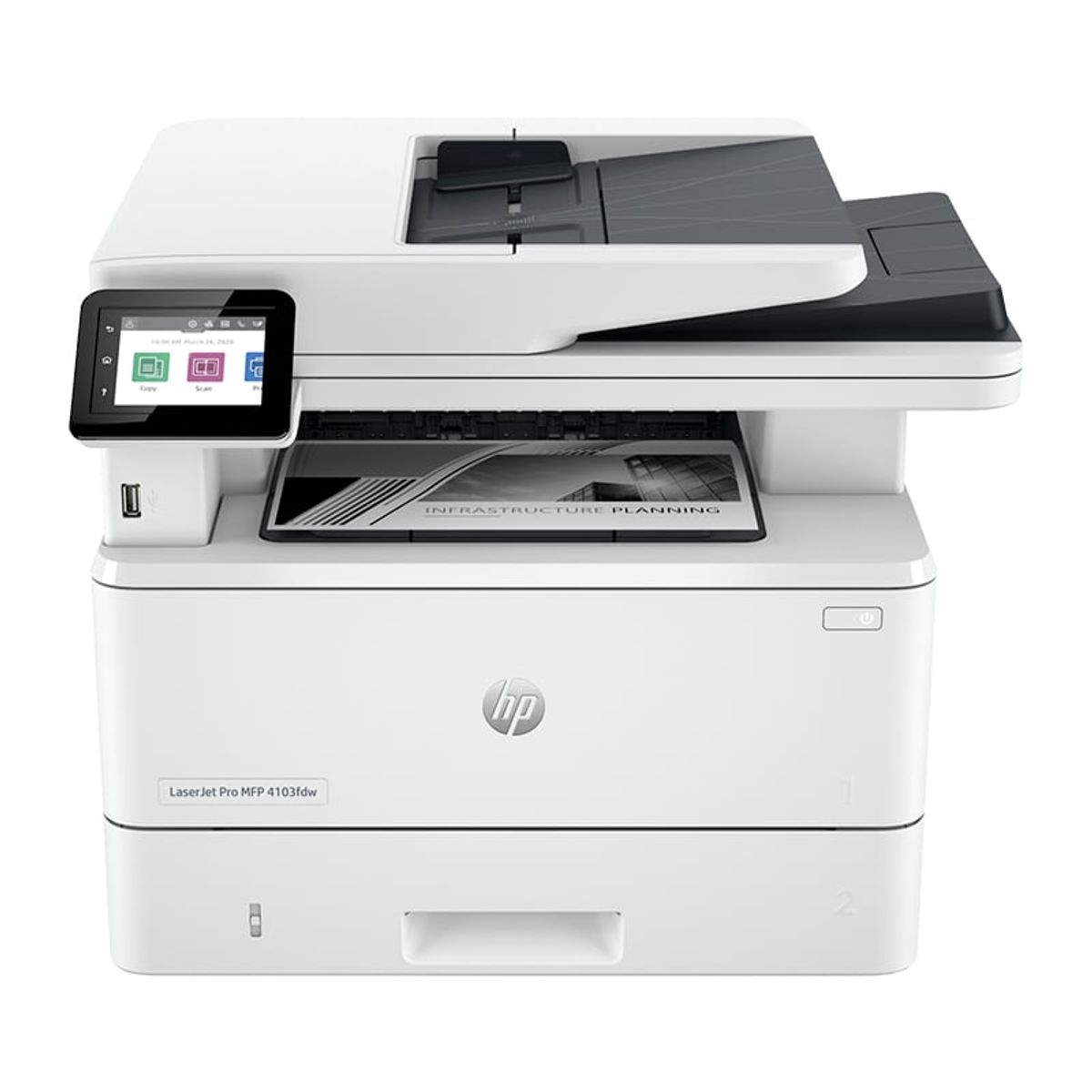 HP - Impresora Monocromatica HP LaserJet Pro MFP 4103fdw USB 2 0