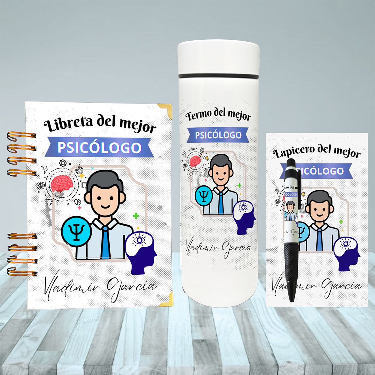 M MATIX SHOP - Matix- Regalos Personalizados - Box Psicólogo - Cumpleaños