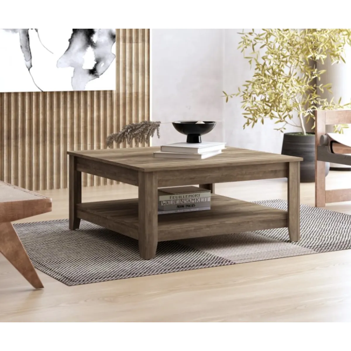 GENERICO - Mesa de centro Abigail Roble Decoban Hogar