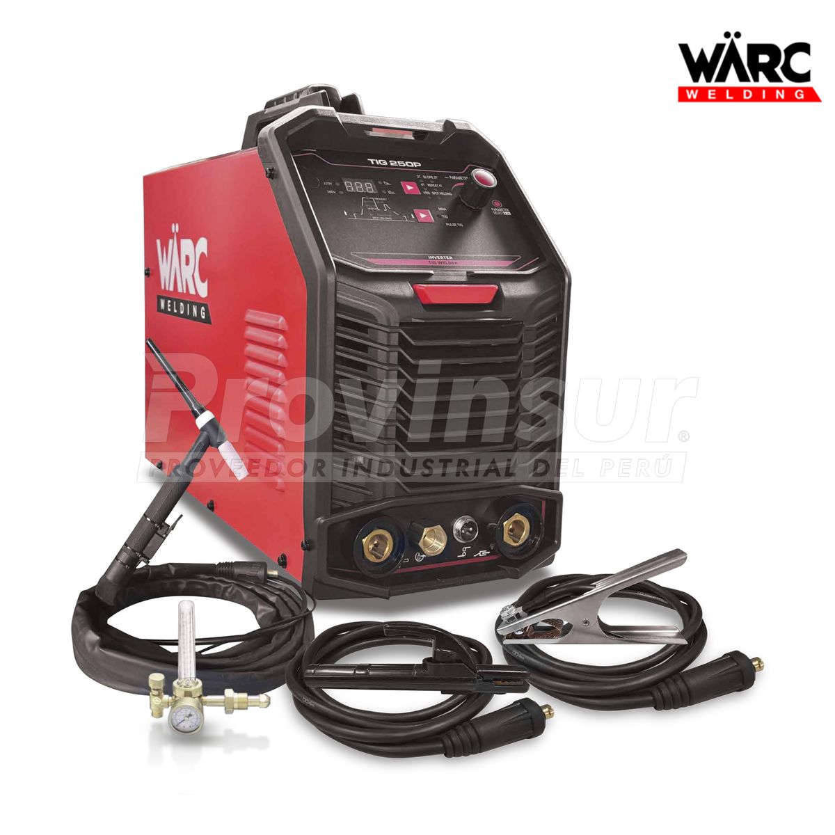 WARC - Máquina de Soldar TIG250P WARC 250 Amperios + Careta Fotosensible