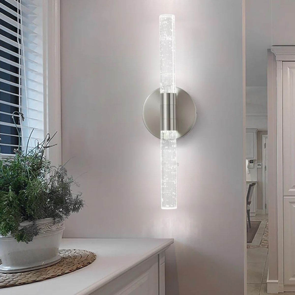 GENERICO - Aplique Black Bright Dawn Luz Cálida+Blanca+Intermedia