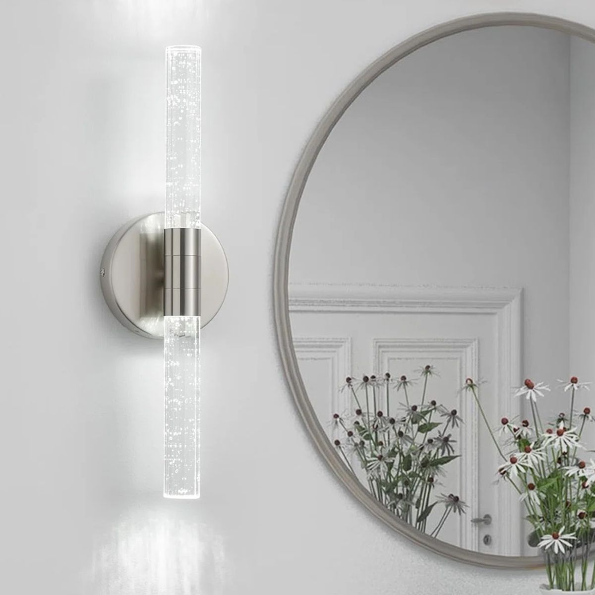 GENERICO - Aplique Black Bright Dawn Luz Cálida+Blanca+Intermedia