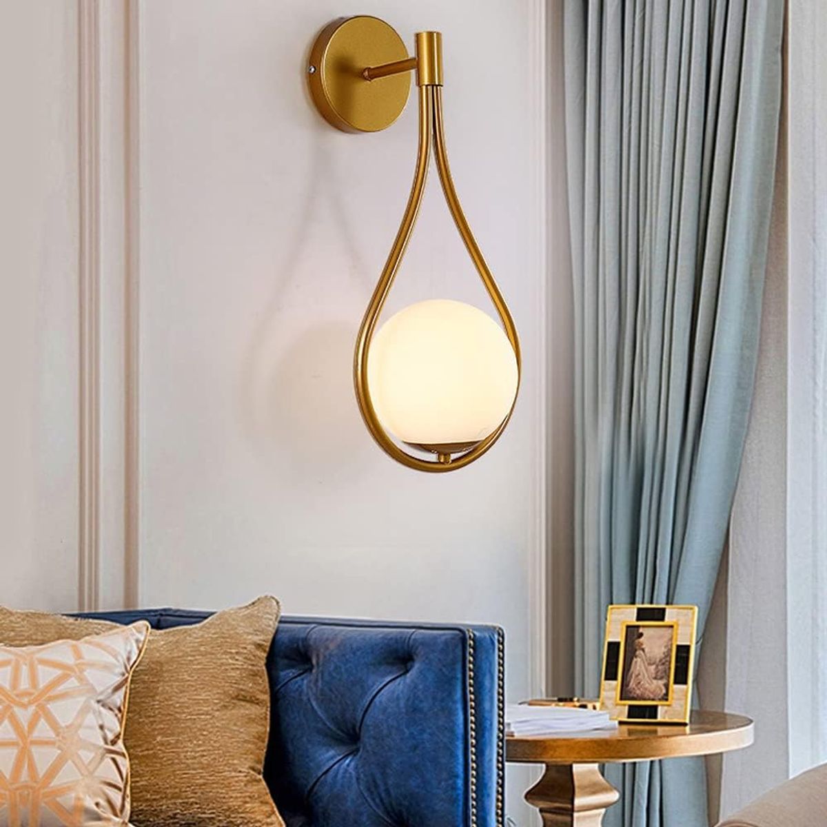 GENERICO - Aplique Black Bright Dawn Luz Cálida