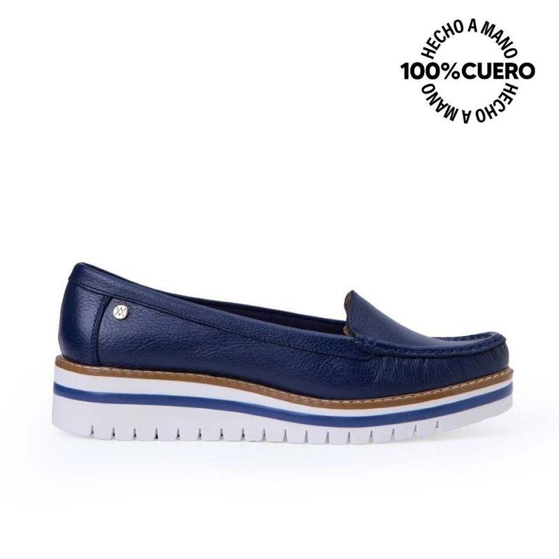 VIALE - Zapato Mocasín Casual AVE-2313 Patrio Viale Cuero