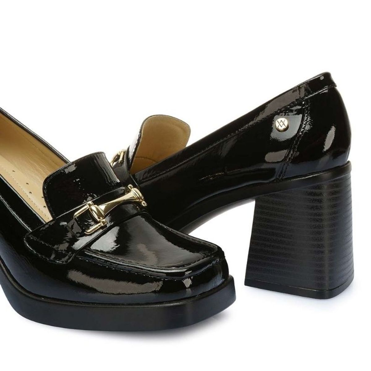 VIALE - Zapato Mocasín Casual DENI-2518 Negro Viale Cuero