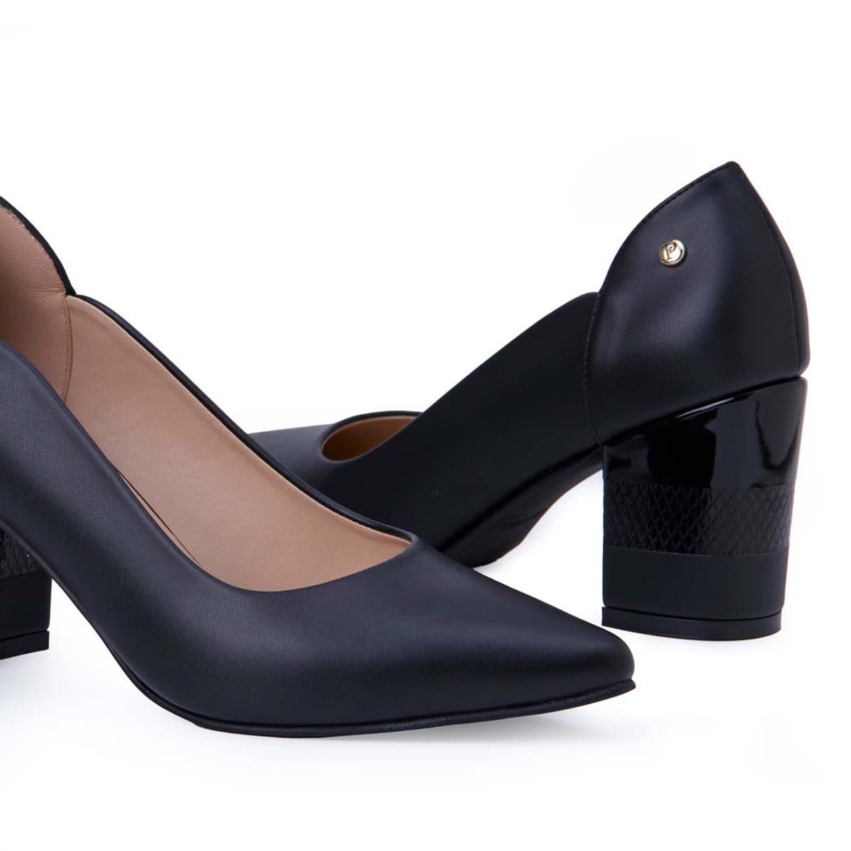 Piazza - Zapato Stiletto Casual DON-2536 Negro Piazza