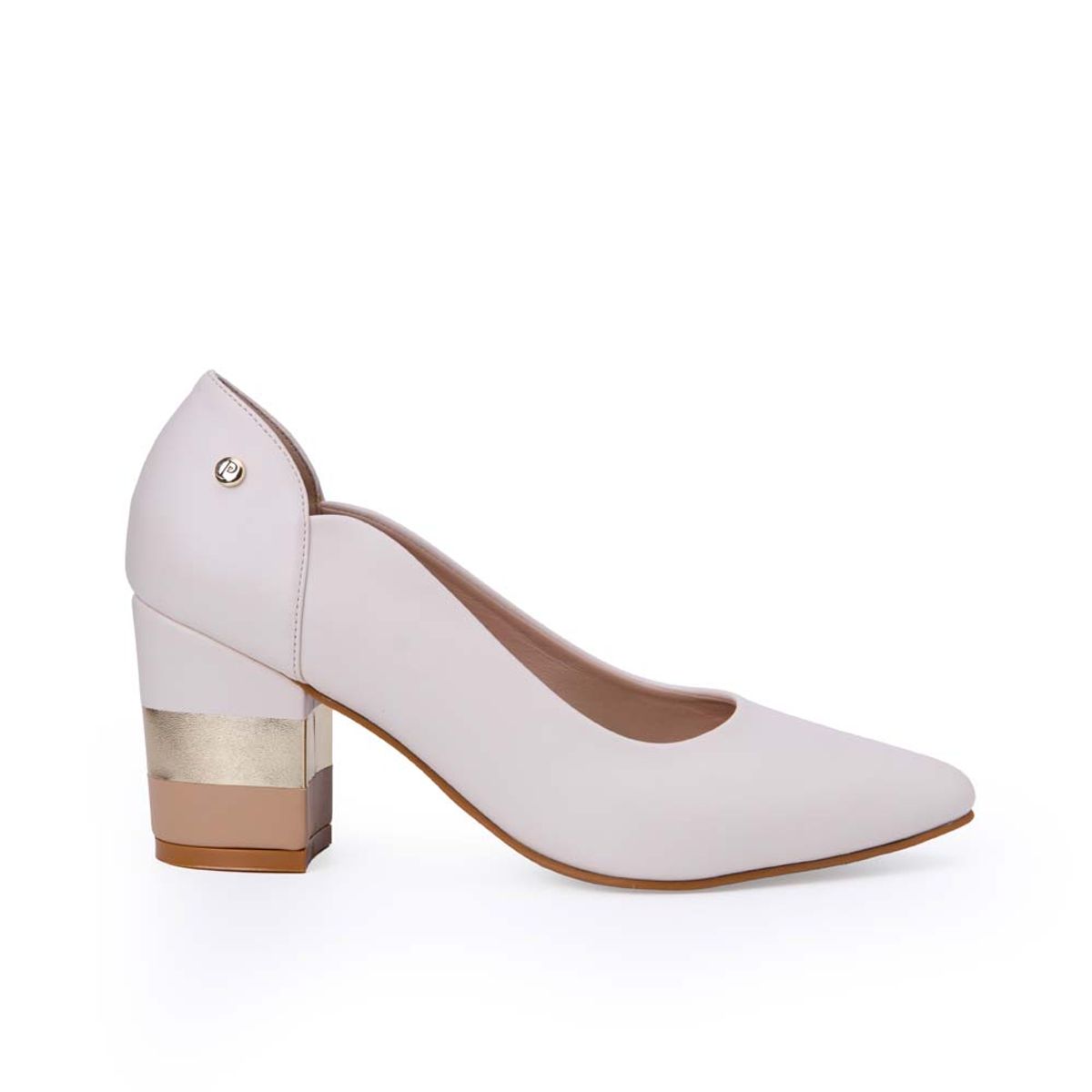 Piazza - Zapato Stiletto Casual DON-2536 Hueso Piazza