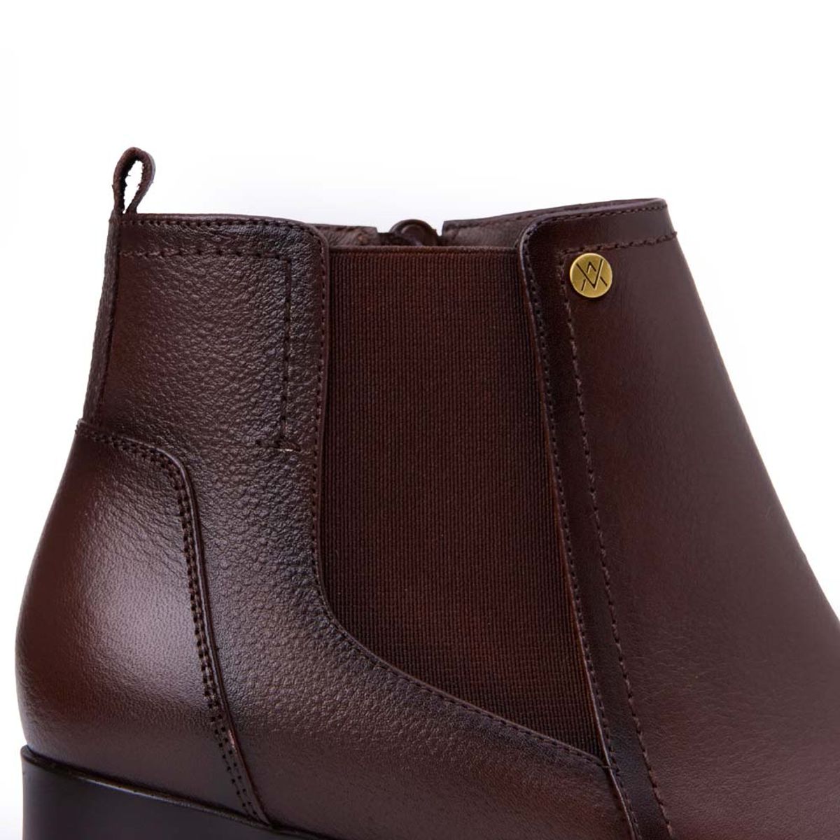 VIALE - Botín Jodhpur Casual LINDA-2516 Africano Viale Cuero