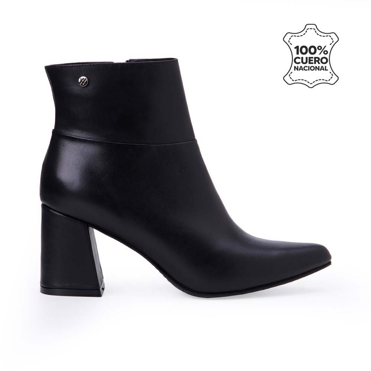 VIALE - Botín Casual RUT-2505 Negro Viale Cuero