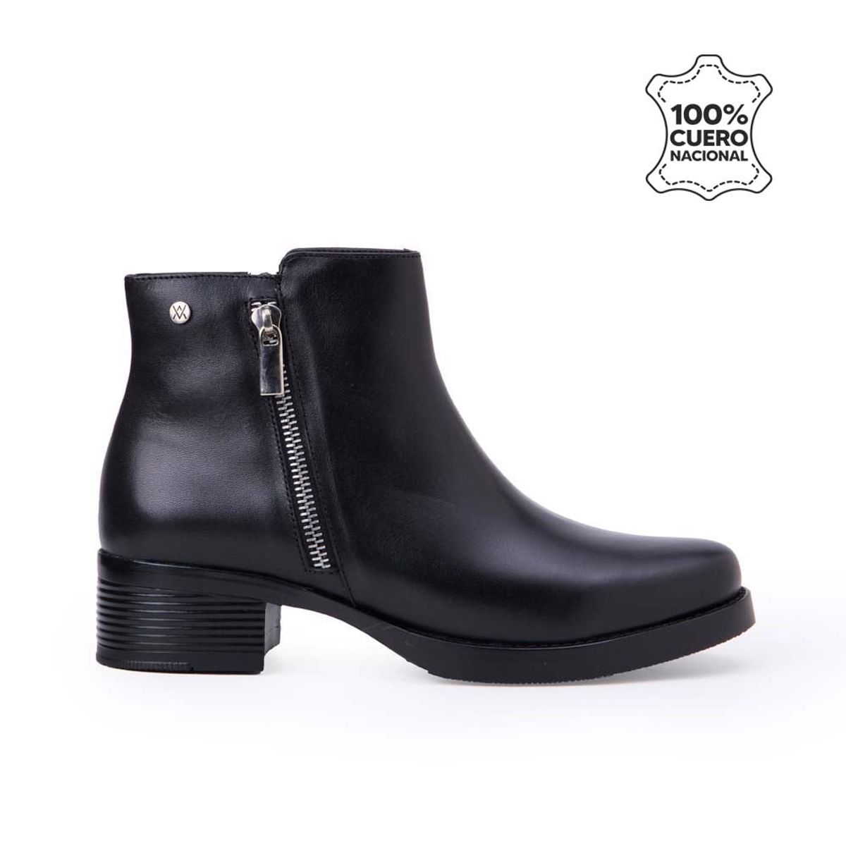 VIALE - Botín Jodhpur Casual SOFI-2543 Negro Viale Cuero