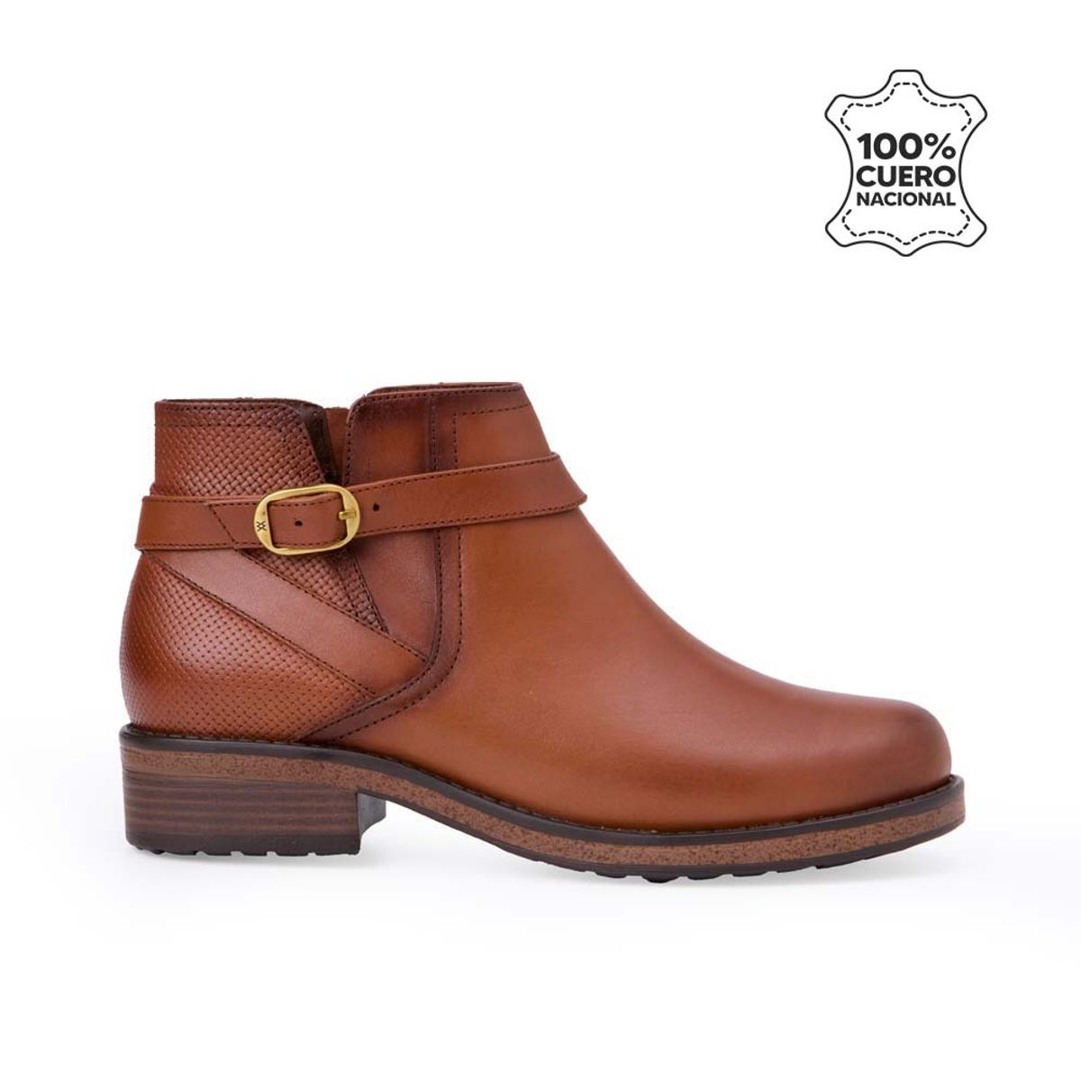 VIALE - Botín Jodhpur Casual SOFI-2544 Toffe Viale Cuero