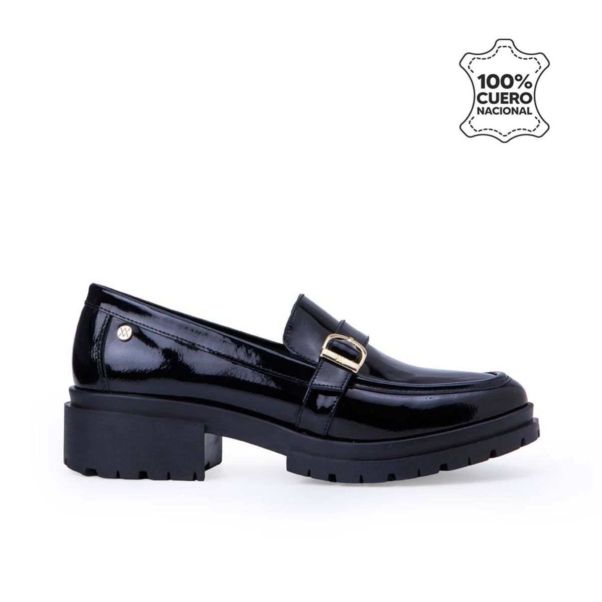 VIALE - Zapato Mocasín Casual TASTE-2510 Negro Viale Cuero
