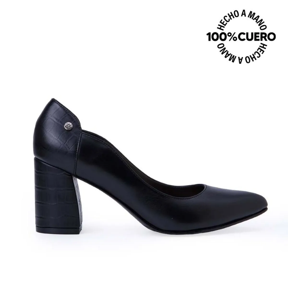 VIALE - Zapato Reina Vestir TATI-2520 Negro Viale Cuero