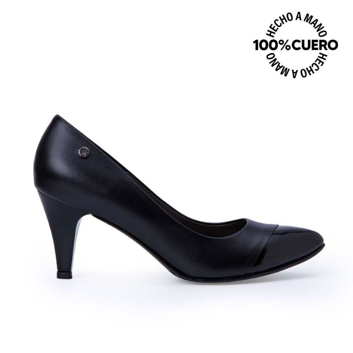 VIALE - Zapato Reina Vestir TATI-2521 Negro Viale Cuero