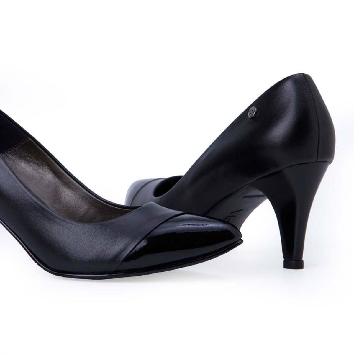 VIALE - Zapato Reina Vestir TATI-2521 Negro Viale Cuero