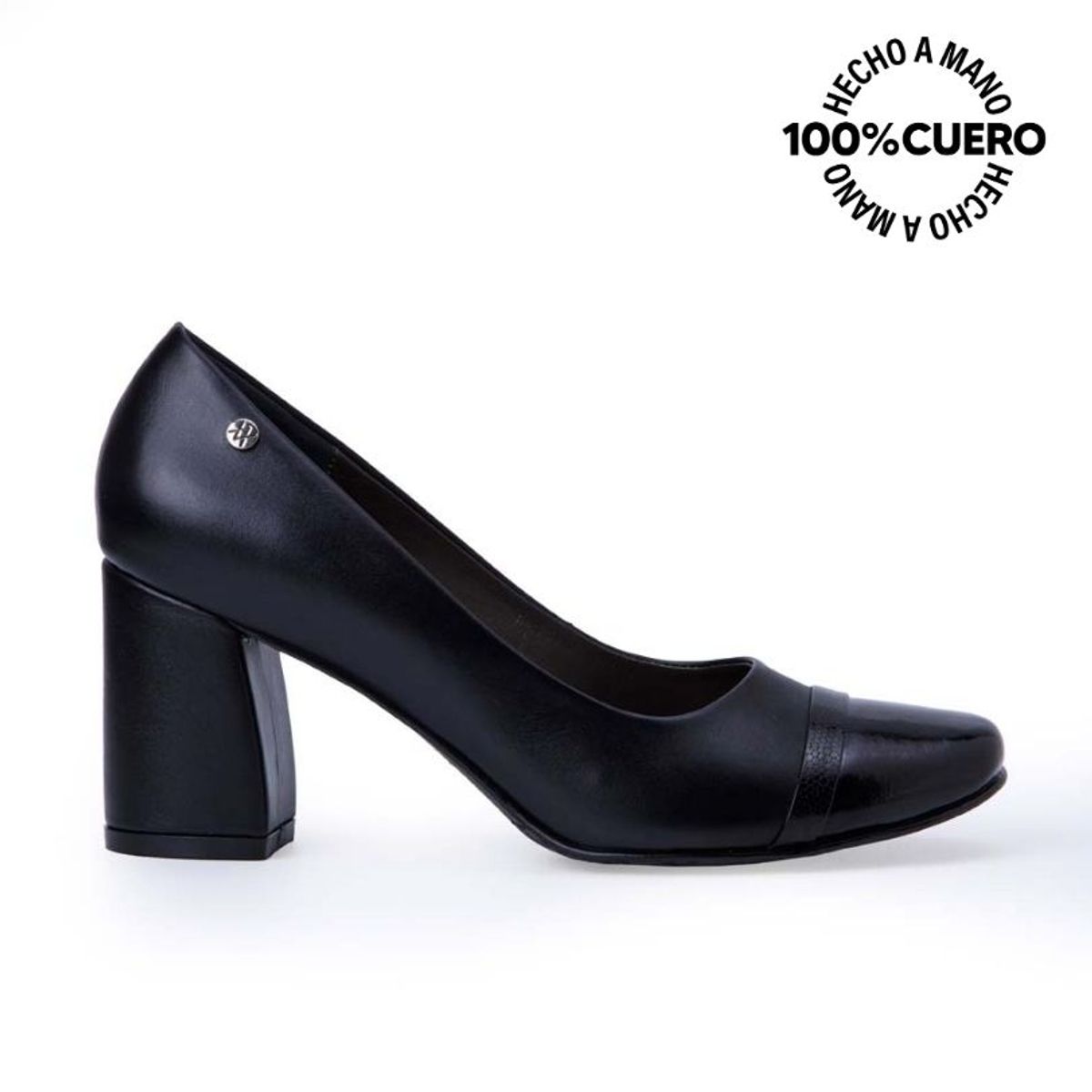 VIALE - Zapato Stiletto Vestir TATI-2533 Negro Viale Cuero