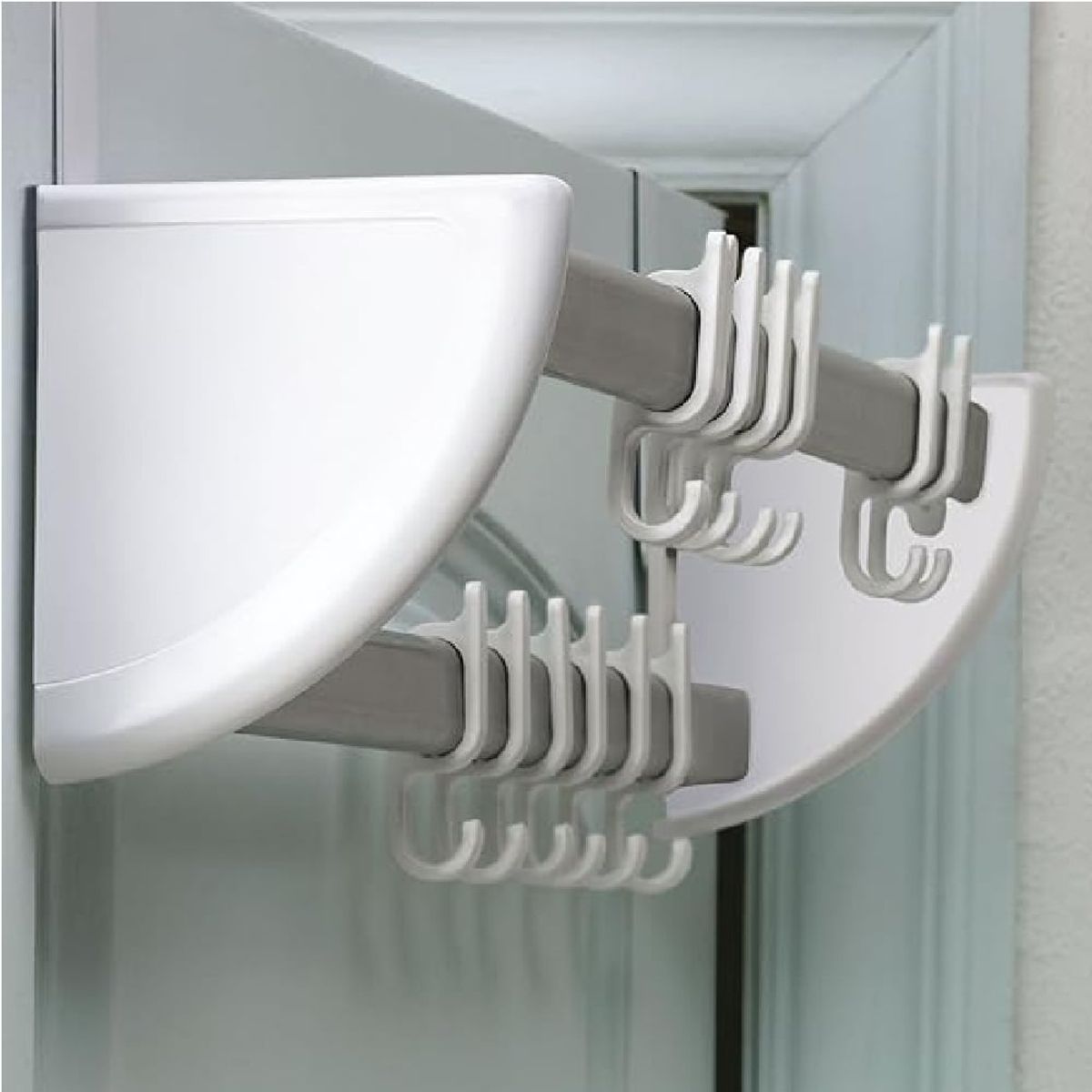 OTTOWARE - Perchero Colgador Doble para Puerta