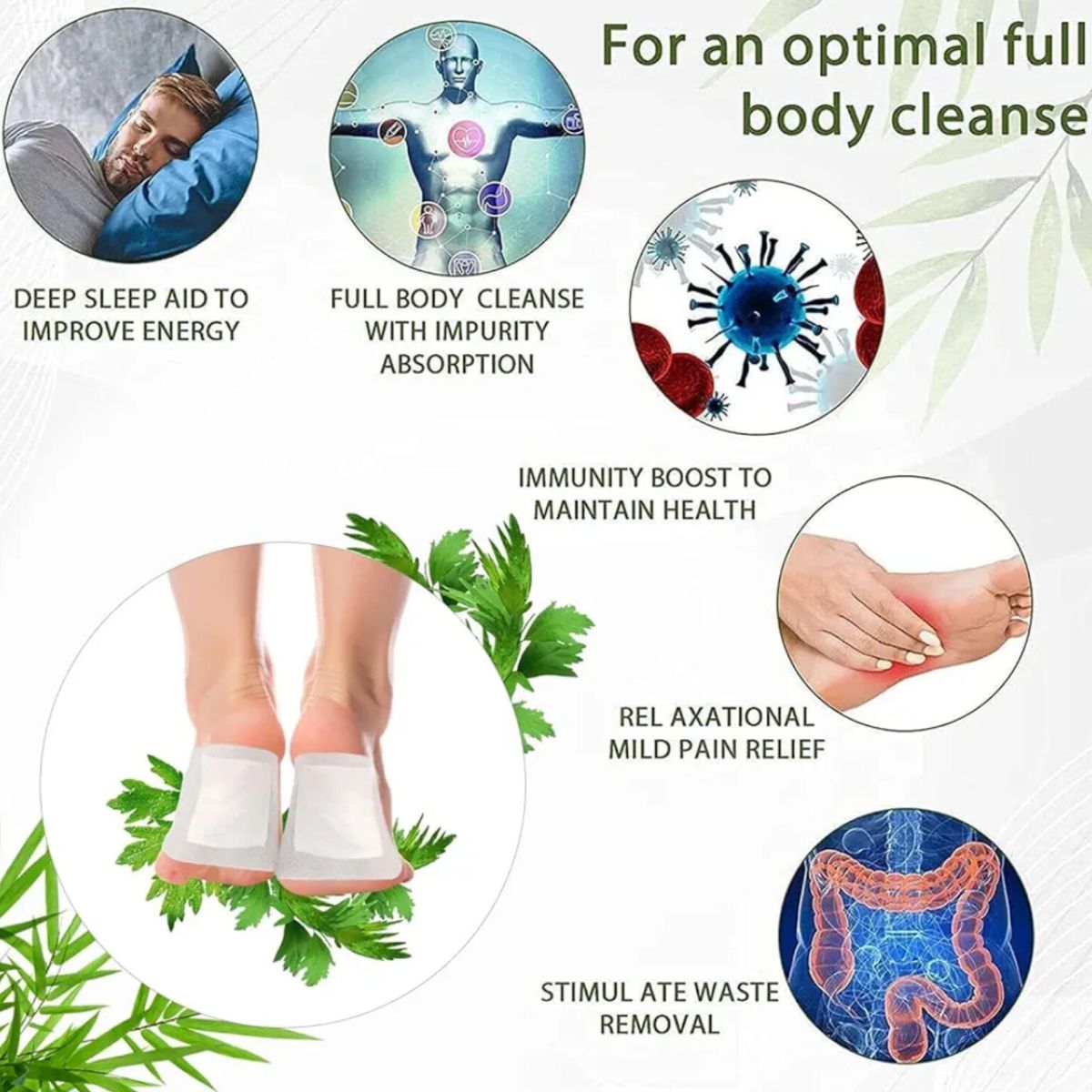 OEM - 1O PARCHE KINOKI DESINTOXICANTE