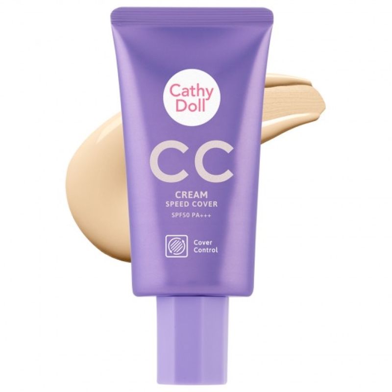 CATHY DOLL - Cathy Doll CC Cream Speed Cover SPF50 PA+++ 50ml HONEY BEIGE