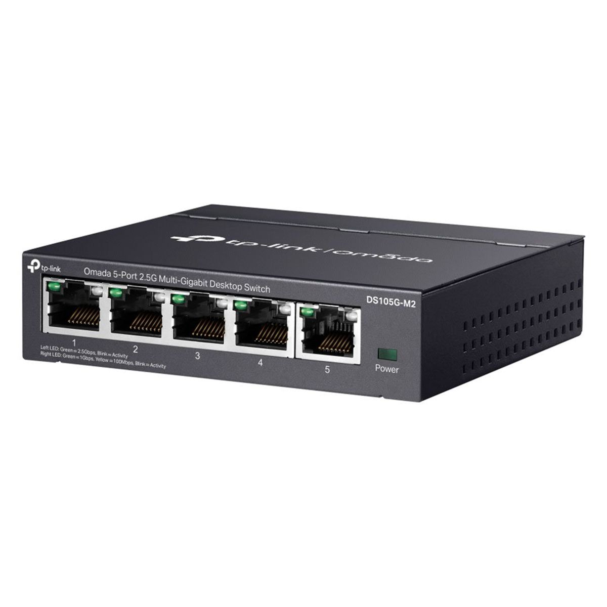 TP LINK - TP-LINK DS105G-M2 Switch 5 Puertos 2.5Gb Multi Gigabit Omada