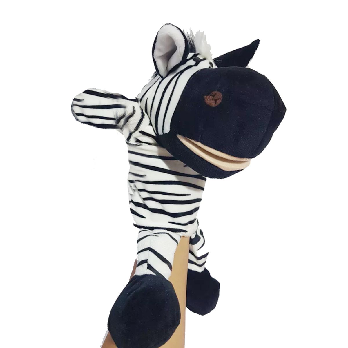 GENERICO - Titere Marioneta de Mano Cebra con Patas