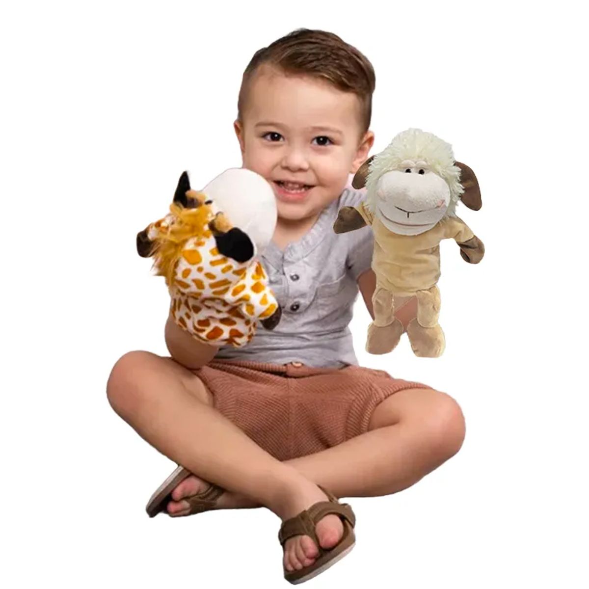 GENERICO - Titere Marioneta de Mano Carnero Oveja