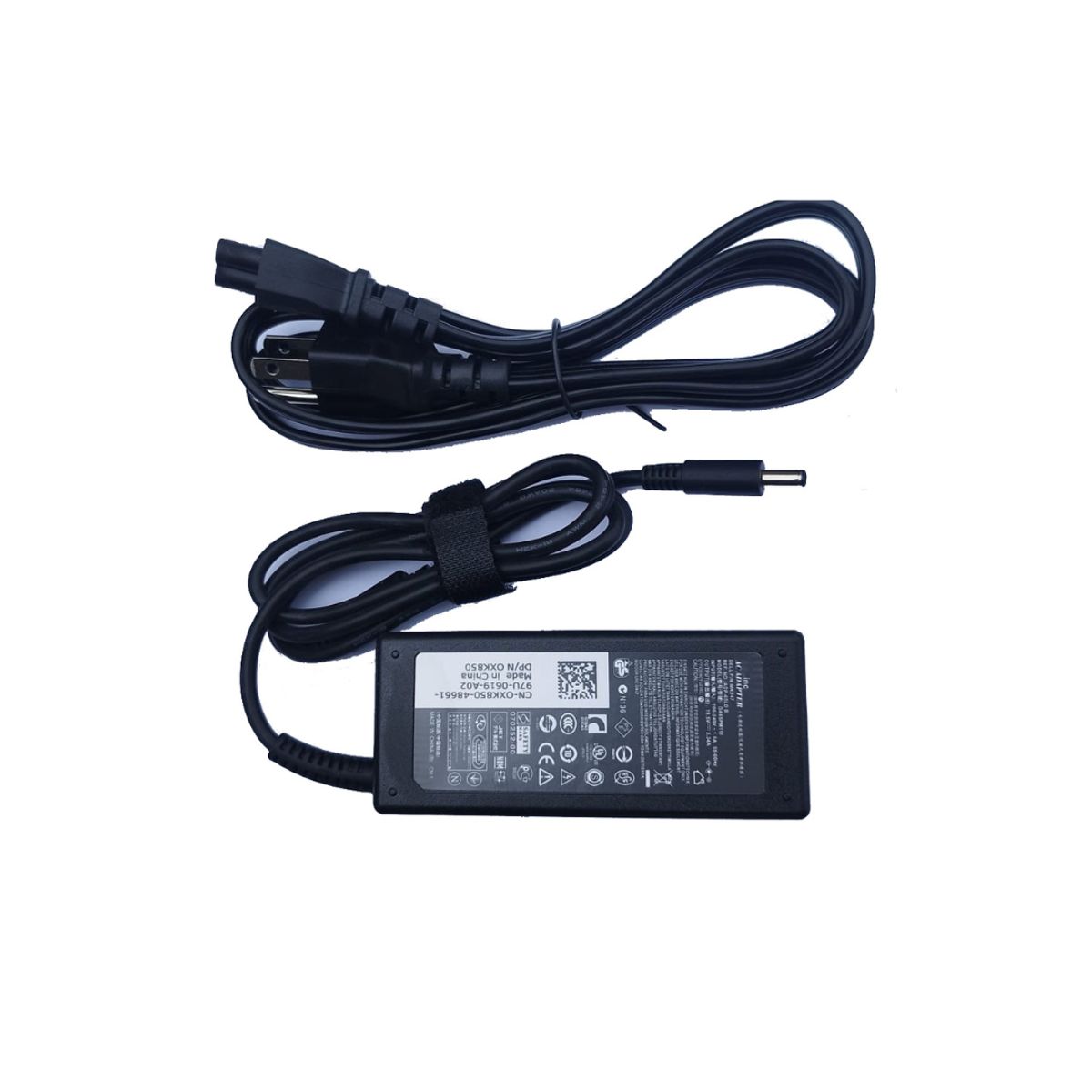 OEM - Cargador para Laptop Dell 19.5V. 3.34 A.   65W. 4.5x3.0 mm. Punta Fino