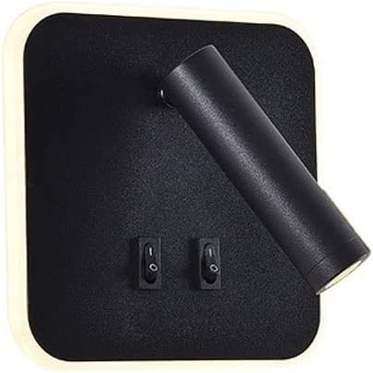 GENERICO - Aplique Black Scuare Odar Luz Cálida