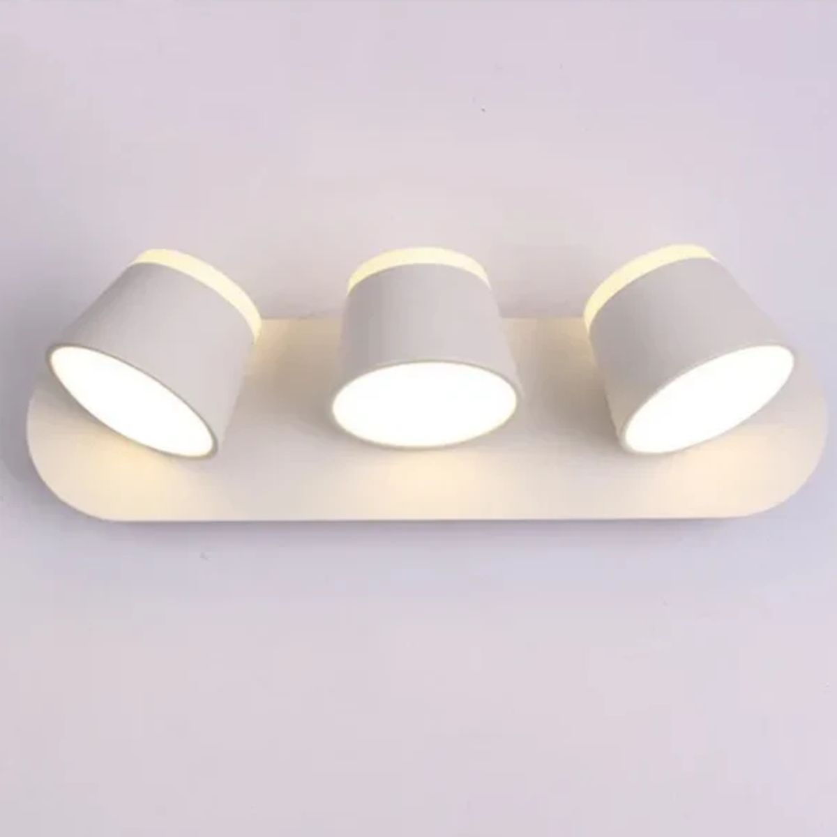 GENERICO - Aplique White Rian-3 Luz Cálida