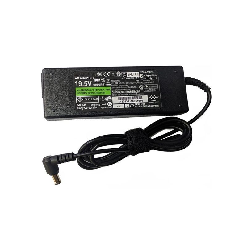 OEM - Cargador para Laptop Sony 19.5V. 3.9A.   76W. 6.5X4.4mm.