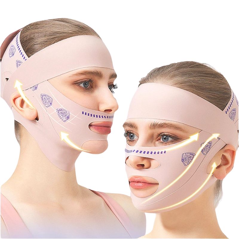 GENERICO - Mentonera Faja Facial Fina Naso Labial Frente