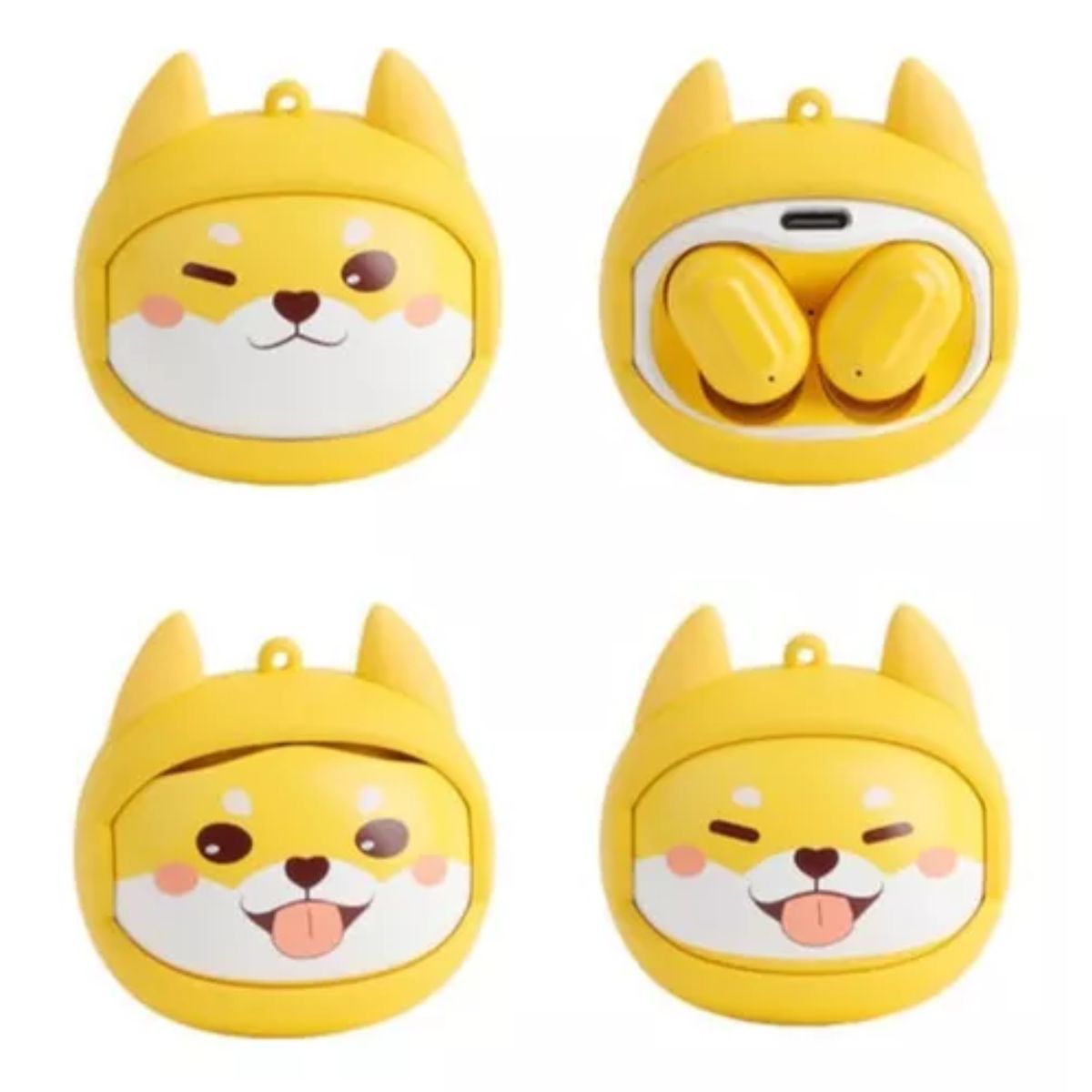 GENERICO - Audífonos In-Ear Emociones Dog Cheems Samzo Bluetooth