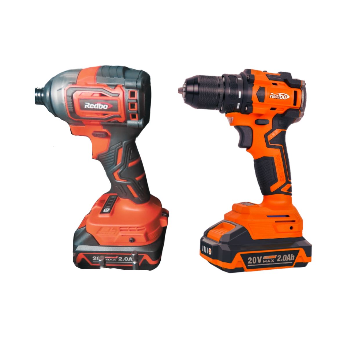 REDBO - REDBO ATORNILLADOR DE IMPACTO Y TALADRO ATORNILLADOR BRUSHLESS