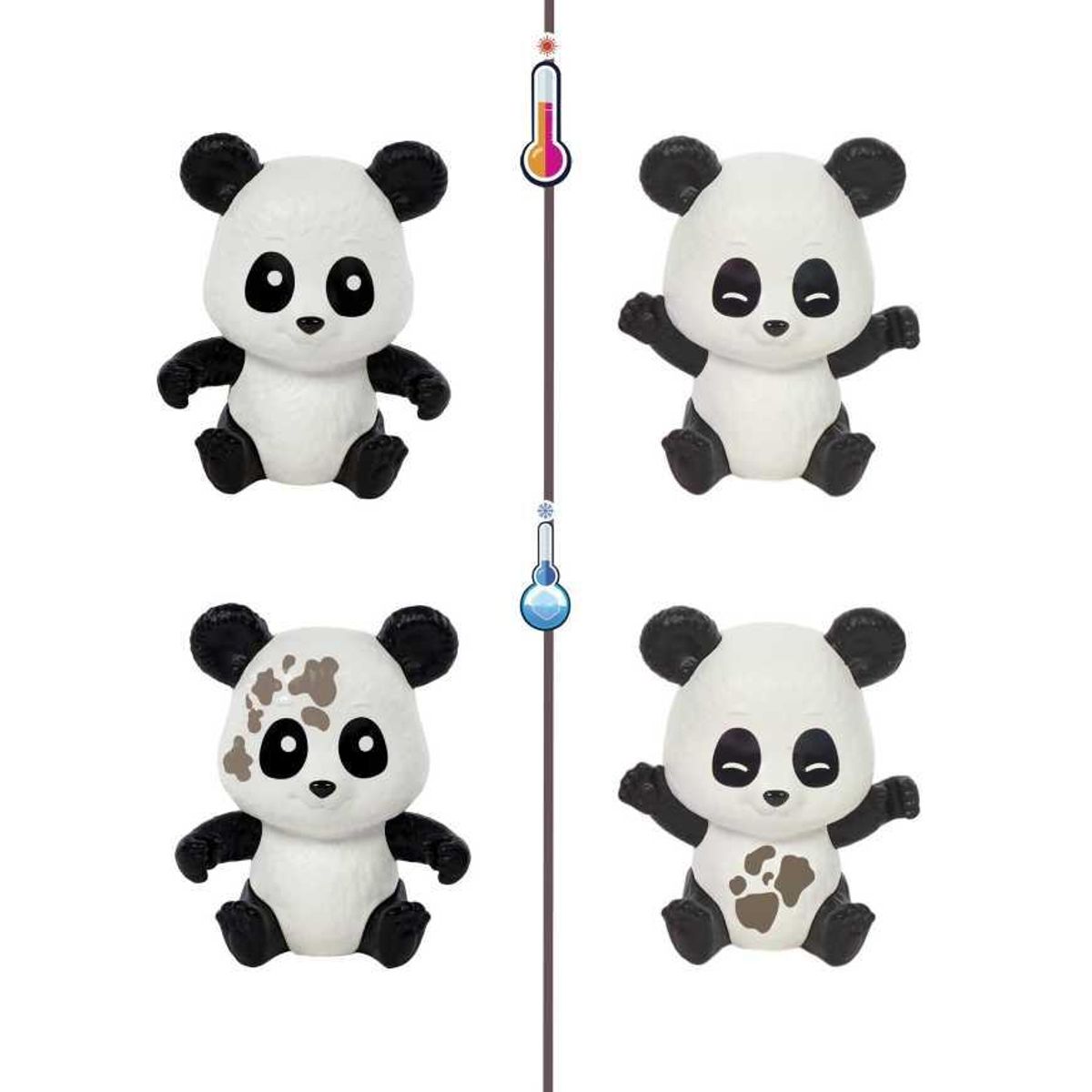 BARBIE - Muñeca Barbie Set Cuidadora de Pandas