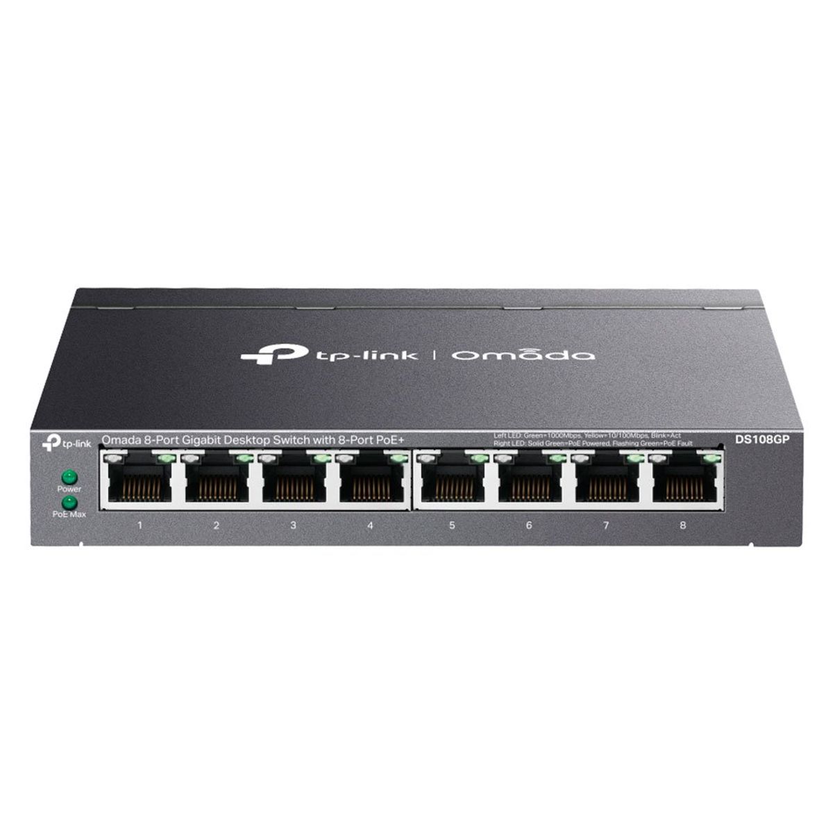 TP LINK - TP-LINK DS108G Switch 8 Puertos Gigabit Omada