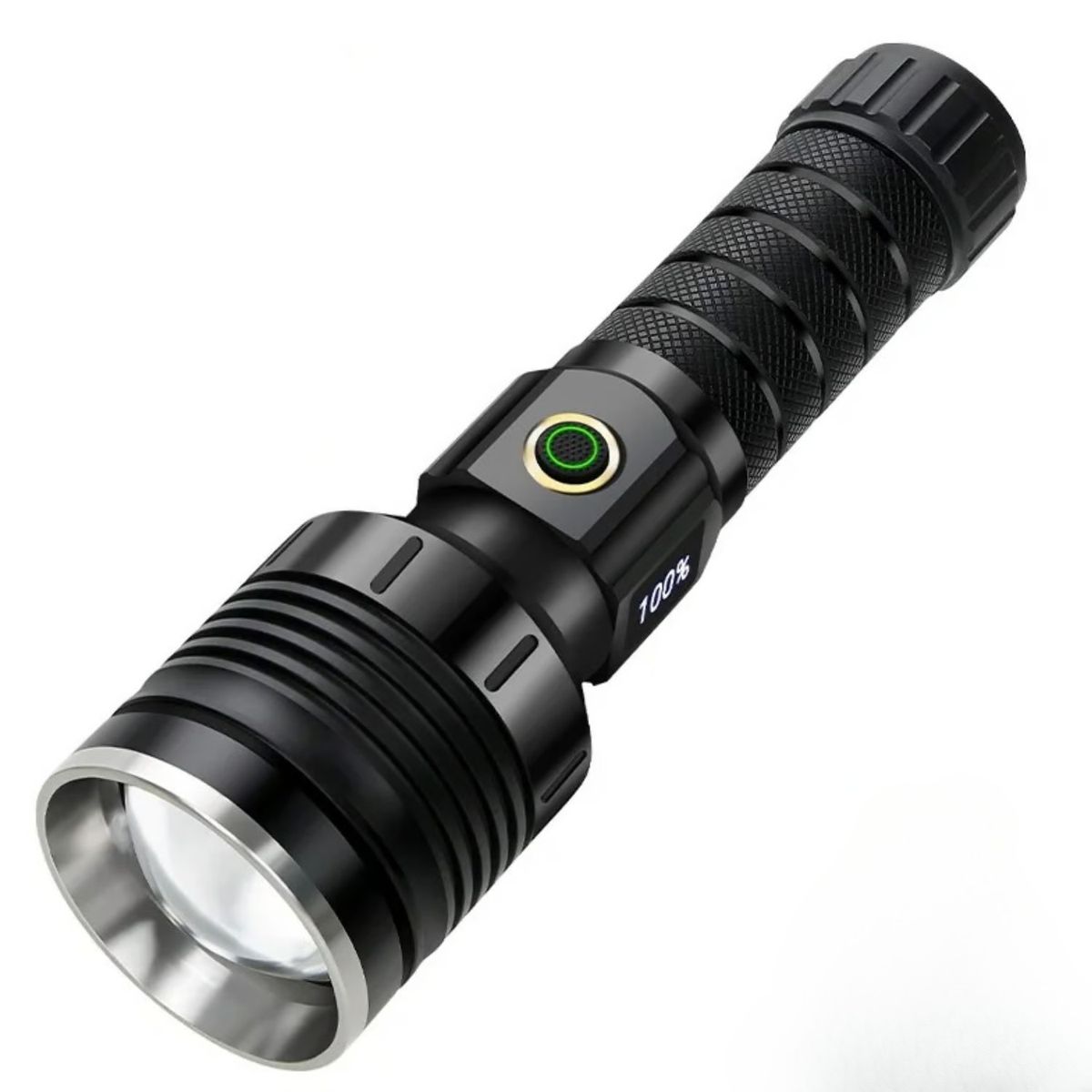 LIDIMI - Linterna Táctica Recargable 2000 Metros Resistente al agua 30W