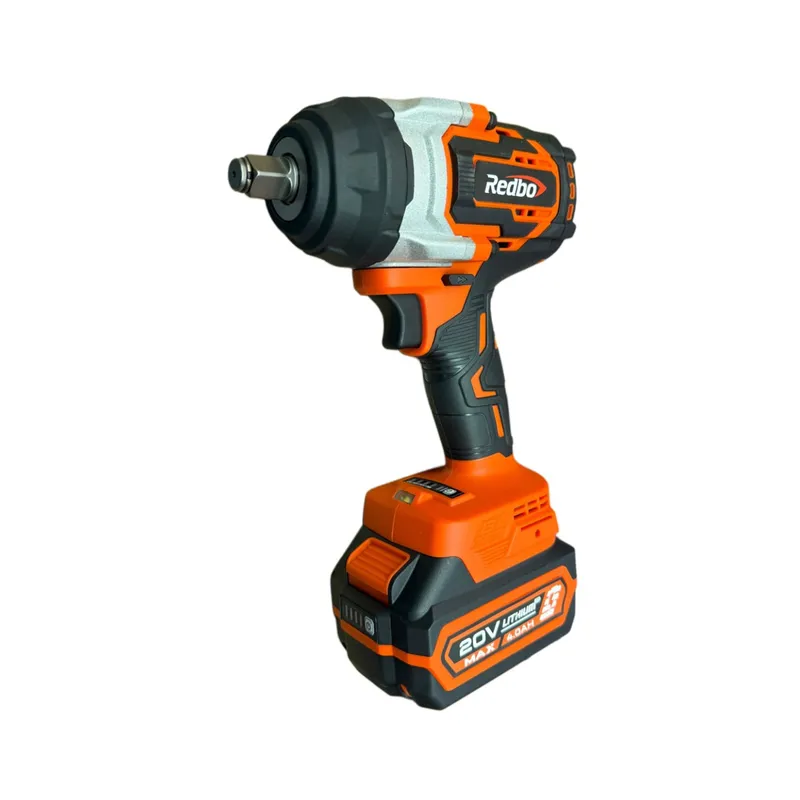REDBO - REDBO Llave de Impacto Inalámbrica 1/2" RB-20/1050PBL CON 2 BATERIAS 4AH