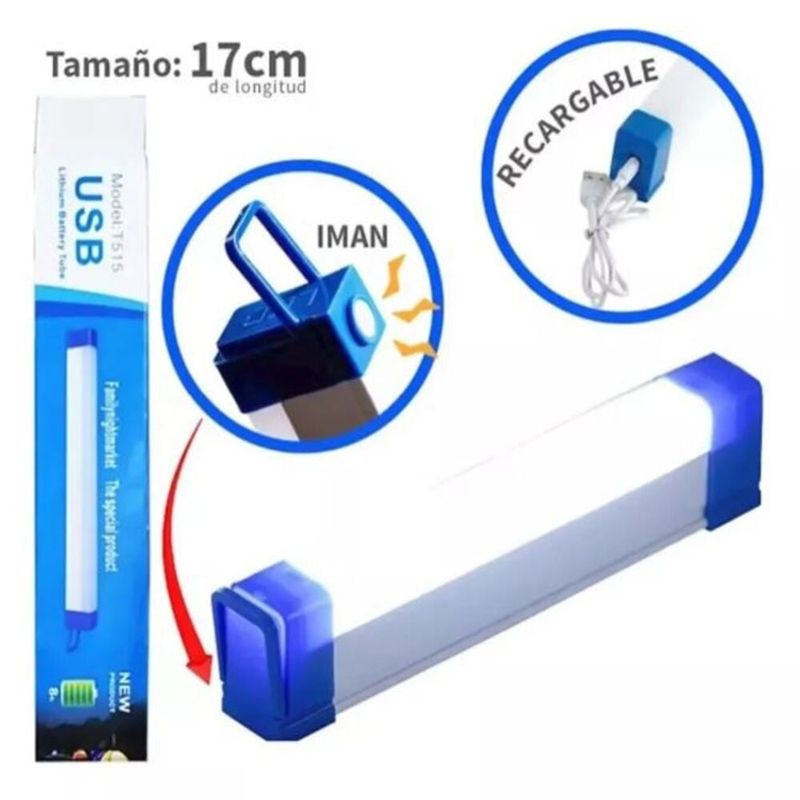 GENERICO - Dos Lamparas  Led nocturna portátil recargable