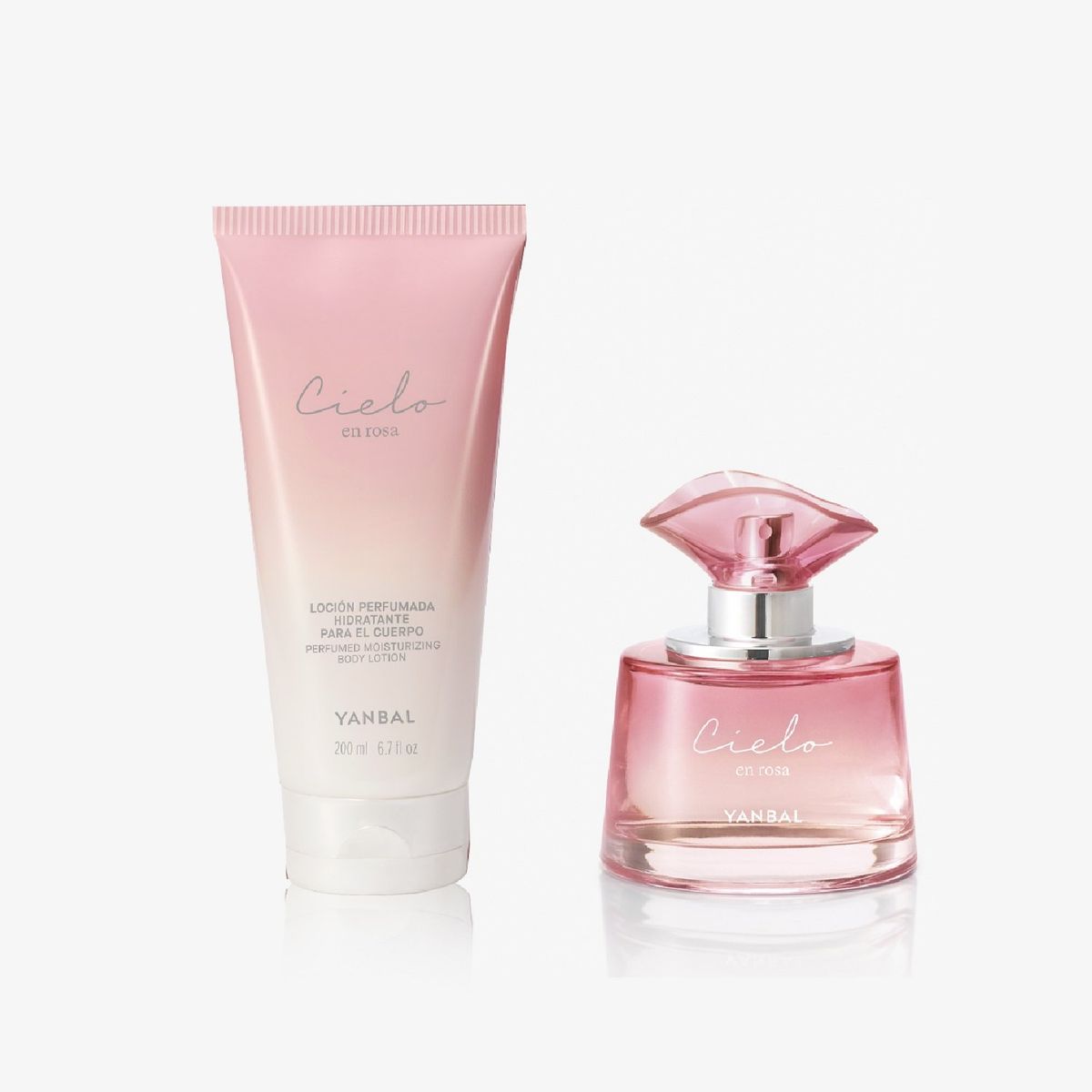 YANBAL - SET CIELO EN ROSA PERFUME + LOCIÓN