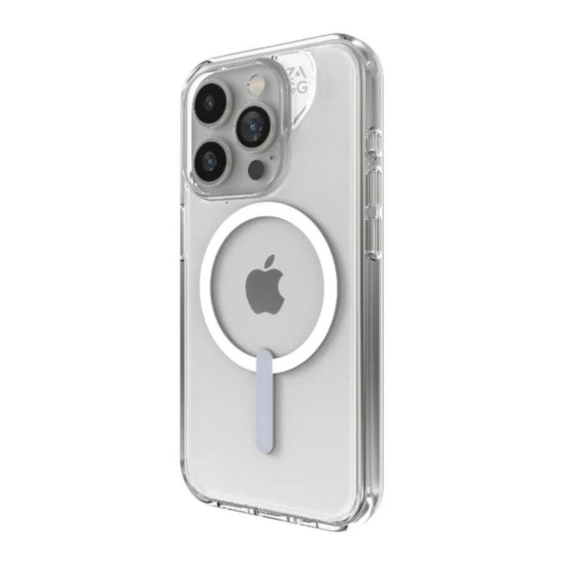 ZAGG - Case ZAGG Crystal para iPhone 15 Pro Max con Magsafe - Transparente