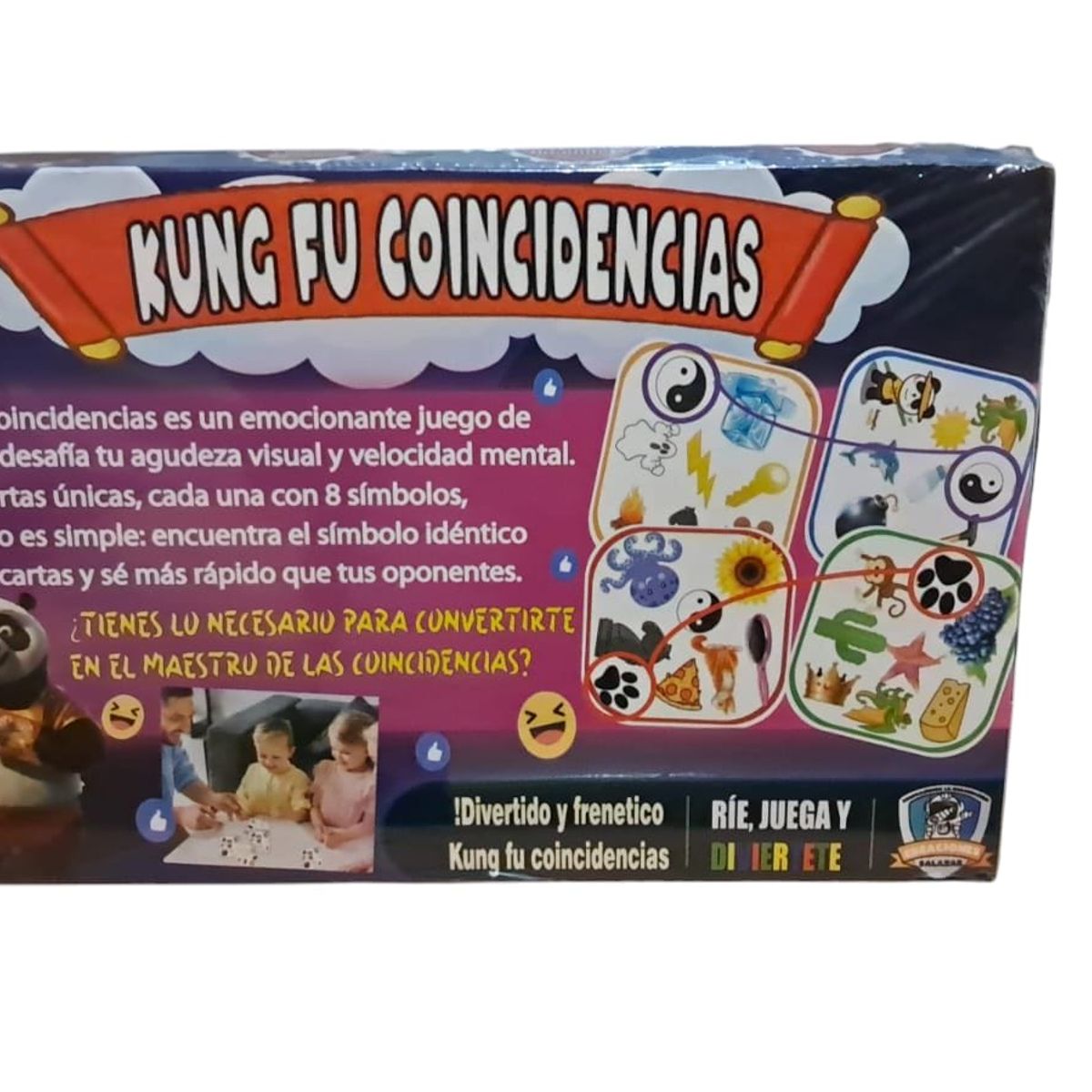 GENERICO - JUEGO TARJETAS COINCIDENCIAS KUNG FU