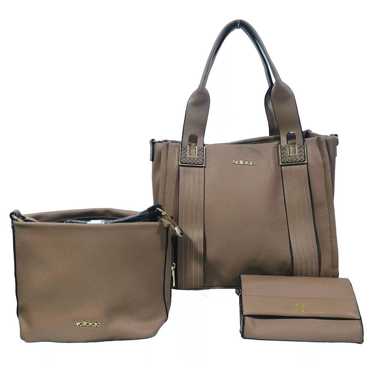 ARDILLA - Cartera de cuero PU, 3 piezas ardilla roja OF23