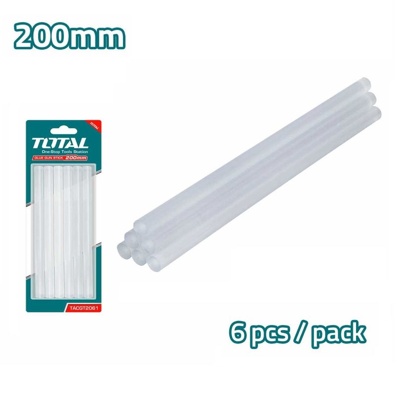 TOTAL TOOLS - SILICONA DE 6PCS 11X200MM-TACGT2061